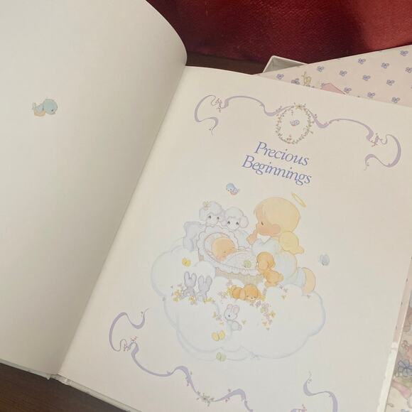 Grandmothers Precious Moments Special Memories My Grandchild Book NEW w/ box VTG - Picture 8 of 14